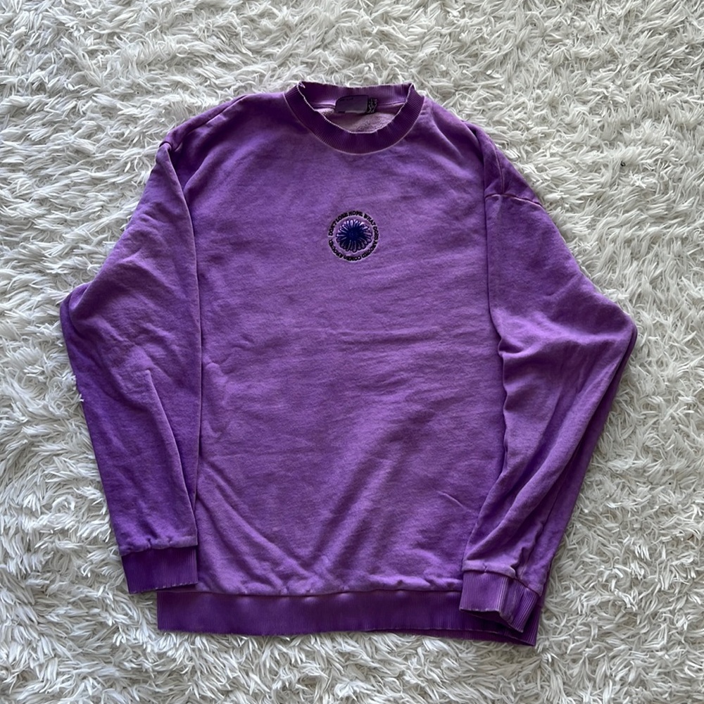 Purple sweater
